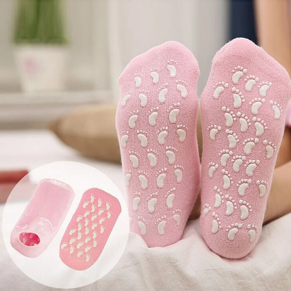 Feuchtigkeitsspendende Socken mit Spa-Gel-Innenfutter