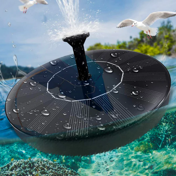 Solarbetriebene Gartenbrunnen-Pumpe