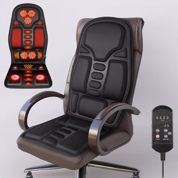 Beheizbares Massage-Sitzkissen für Stuhl und Auto
