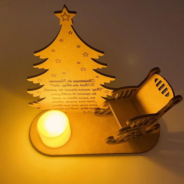 Weihnachts-Gedenkschmuck zur Erinnerung