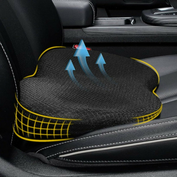 Ergonomisches Autositzkissen für kleinere Fahrer