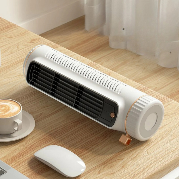 Tragbarer blattloser Turmventilator mit Klimafunktion
