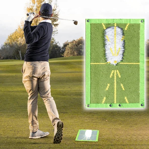Golf-Trainingsmatte zur Schwunganalyse und Schlagverbesserung
