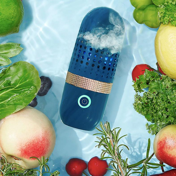 Automatische Kapsel-Gemüsewaschmaschine | Obst- und Gemüsedesinfektor zur Entfernung von Pestiziden