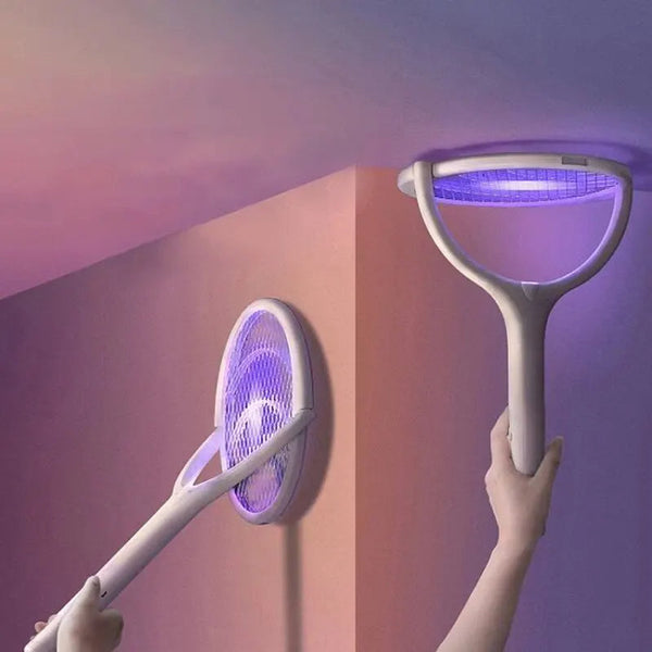 5-in-1 Elektrische Fliegenklatsche mit Schnellladefunktion