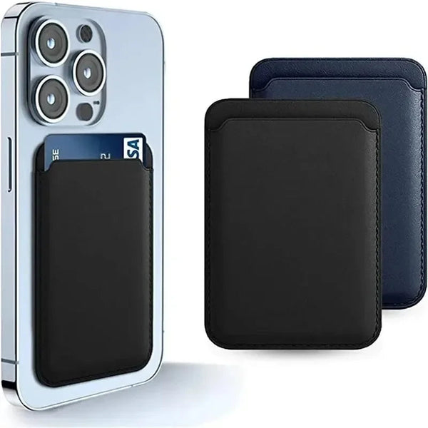 Magnetische Leder-Kartenhalter-Geldbörse für iPhone