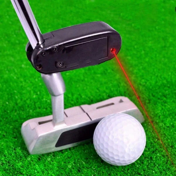 Präzisions-Golf-Laser-Putting-Hilfe und Schlagtrainer