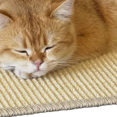 Sisal-Kratzmatte für Katzen zum Schutz von Möbeln und zum Spielen
