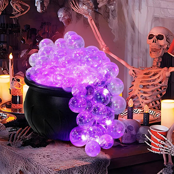 DIY Sprudelnder Hexenkessel für Halloween Dekoration