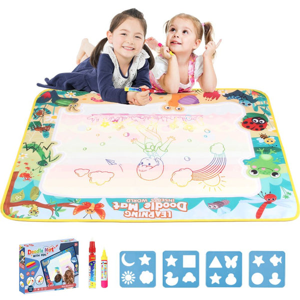 Magische wiederverwendbare Malmatte - Sauberes Zeichenbrett für Kinder