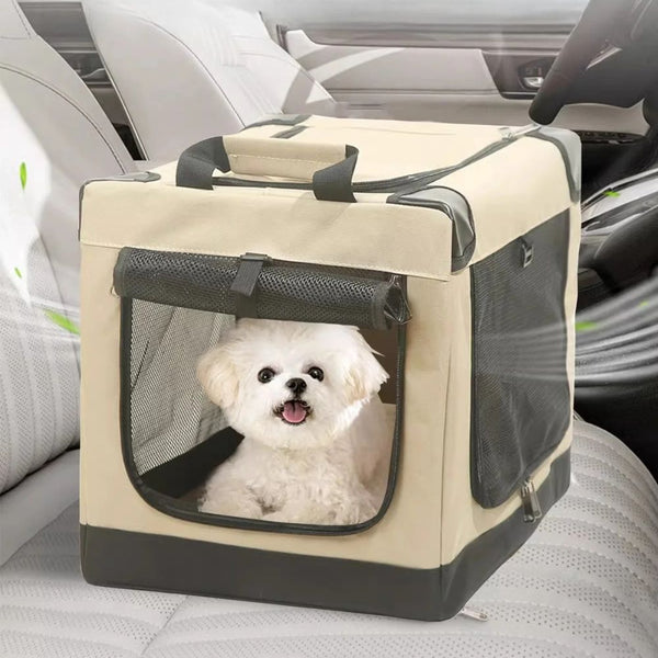 Tragbare, faltbare Hundebox für kleine Hunde