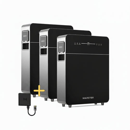 3x Marstek Venus E 3.0 | 15,36 kWh AC-gekoppelter Stromspeicher inklusive Smart Meter