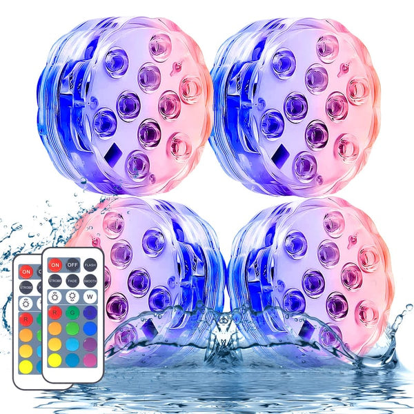 Unterwasser-LED-Poolbeleuchtung mit 10 Lampen