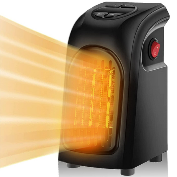 Tragbarer elektrischer Steckdosen-Heizlüfter mit Thermostat