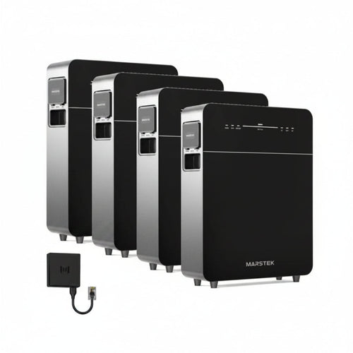 4x Marstek Venus E 3.0 | 20,48 kWh AC-gekoppeltes Stromspeichersystem inklusive Smart Meter