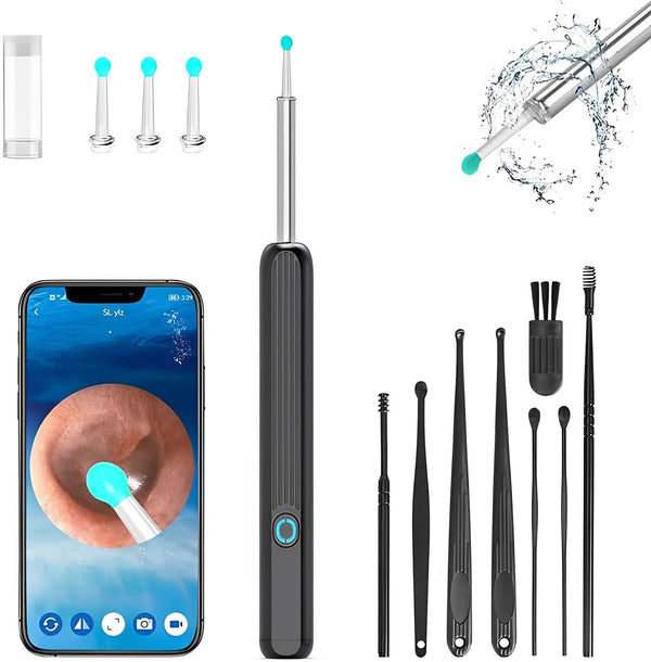 EarBit 3000 - Professionelles Ohrenreinigungs-Tool mit integrierter Kamera