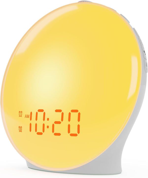Sonnenaufgangs-Wecker mit Lichttherapie