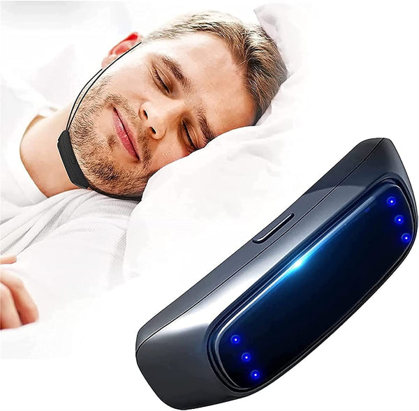 Intelligentes Anti-Schnarch-Kinnband zur Muskelstraffung und TENS-Therapie