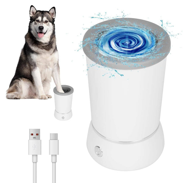 Automatischer Pfotenreiniger für Hunde