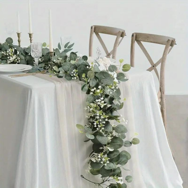 Elegante dekorative künstliche Eukalyptus-Girlande