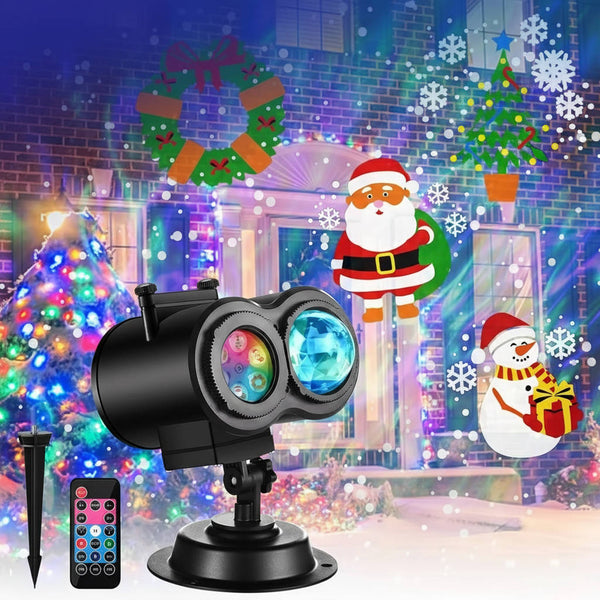 Weihnachtsprojektor-Lichter für die Außendekoration