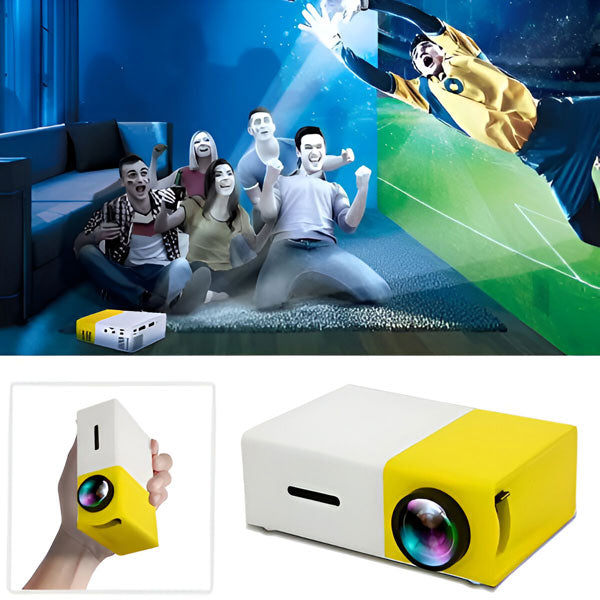 Hochwertiger HD Mini-Heimkino-Projektor