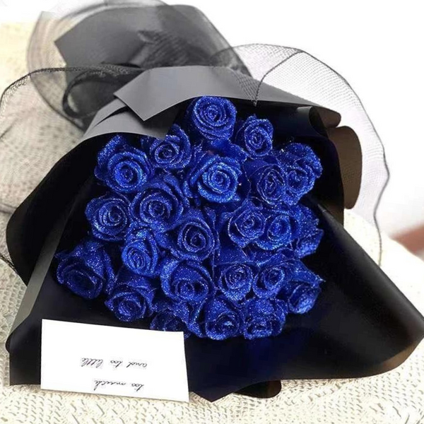 Glitzernde Rosen