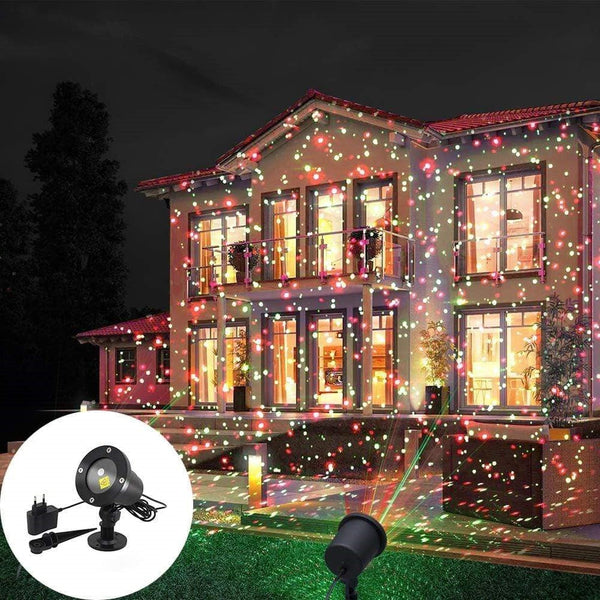Outdoor-Laserlichtprojektor für Garten und Fassadenbeleuchtung
