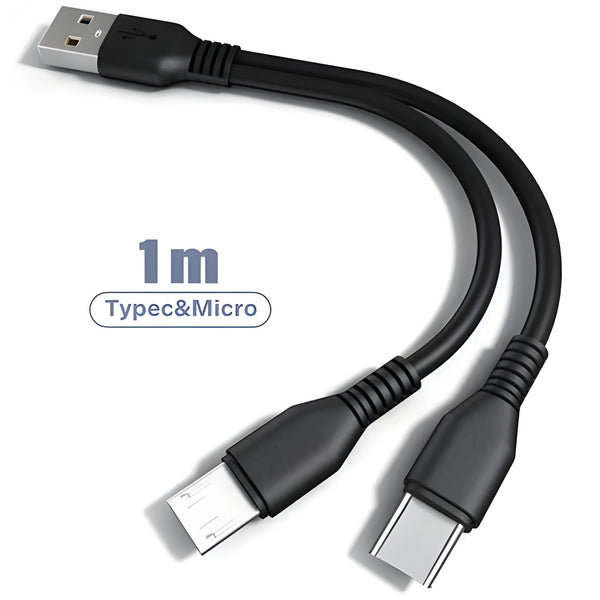 2-in-1 Multi-USB-Ladekabel