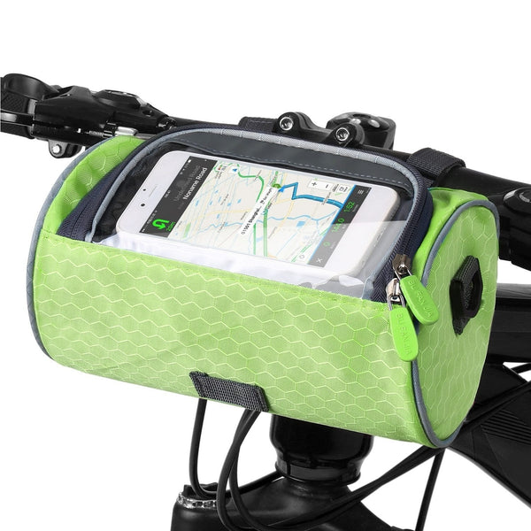 Fahrradtasche mit Touchscreen-Fenster