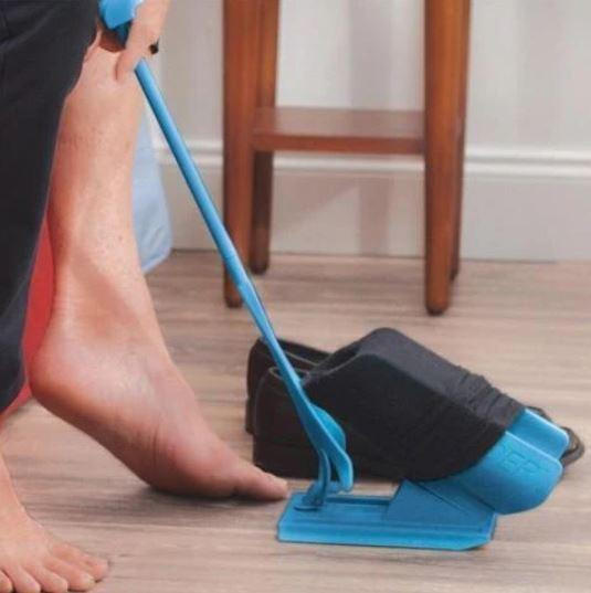 Sockenanziehhilfe für einfaches Anziehen