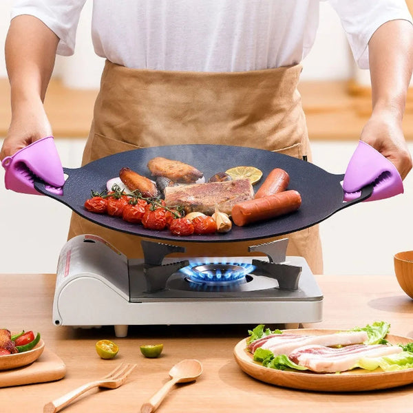 Antihaftbeschichtete Grillpfanne