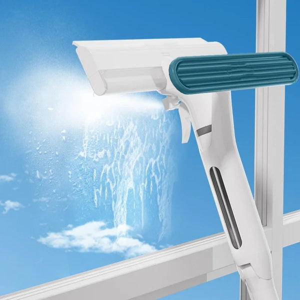 Fenster-Sprühmopp und Glasreiniger