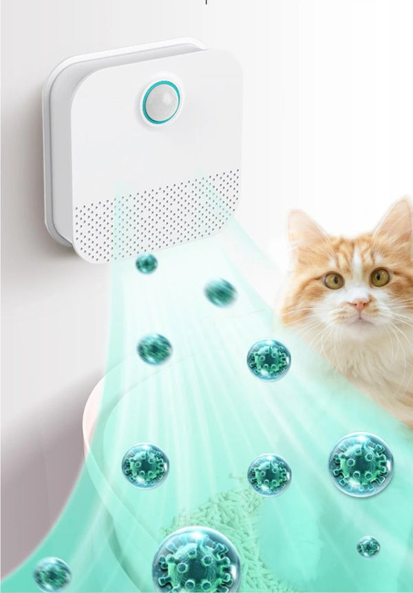 Intelligenter Geruchsreiniger für Katzenklo