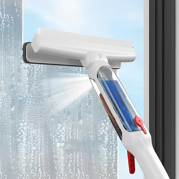 Teleskop-Fensterreiniger mit langem Stiel