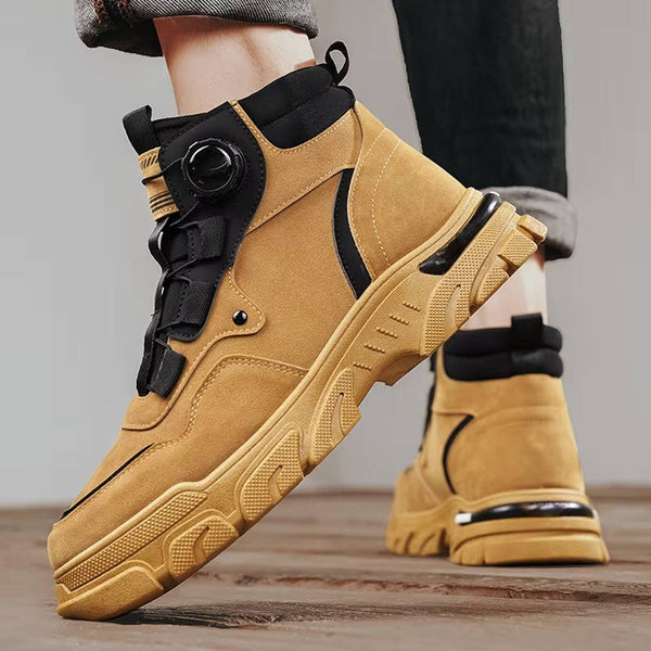 Robuste Herren-Arbeitsstiefel für schwere Beanspruchung
