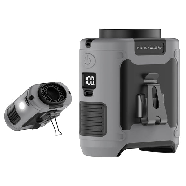 Tragbarer 10000mAh Outdoor-Taillenventilator
