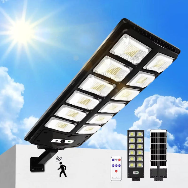 Solarbetriebene Straßenbeleuchtung