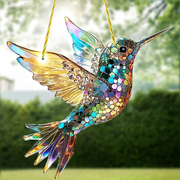 Kolibri-Sonnenfänger aus Glas