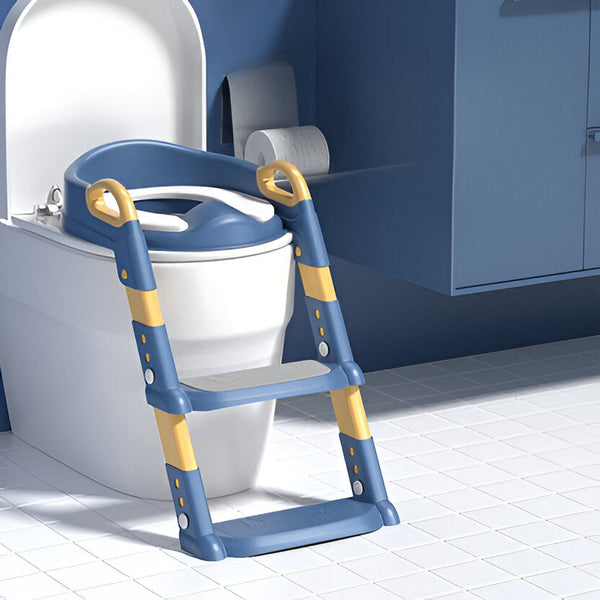 Kinder-Toilettentrainer mit Stufe