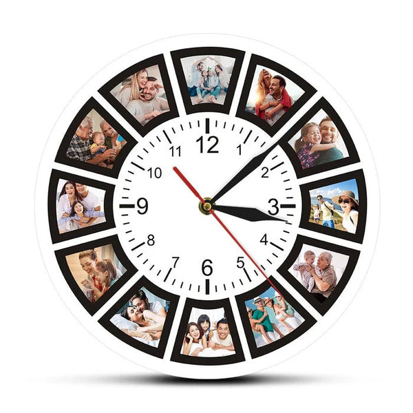 Personalisierte Wanduhr mit individuellem Design