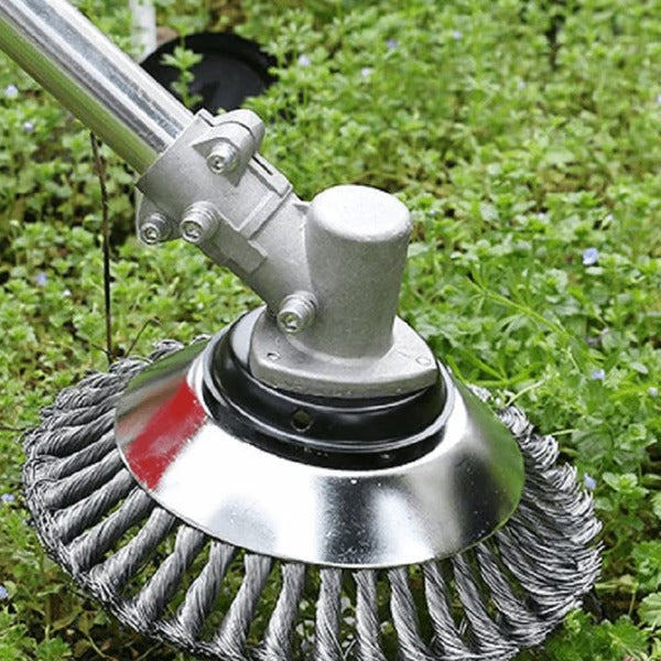 Unzerbrechliche kabelgebundene Trimmerklinge - Grasschneider mit runder Kante und Klingen zur Unkrautentfernung, Geschenk für Gärtner