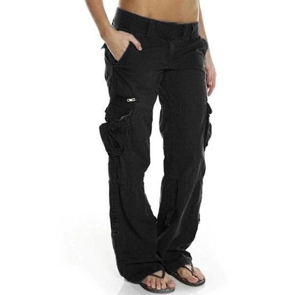 Damen-Cargohose mit Taschen