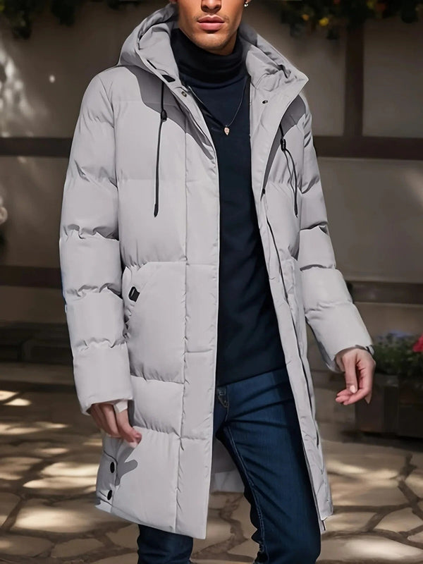 Lange Winterjacke für Herren - Wasserdicht und Warm