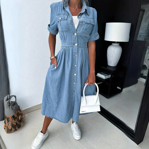 Modisches Denim-Kleid für Damen