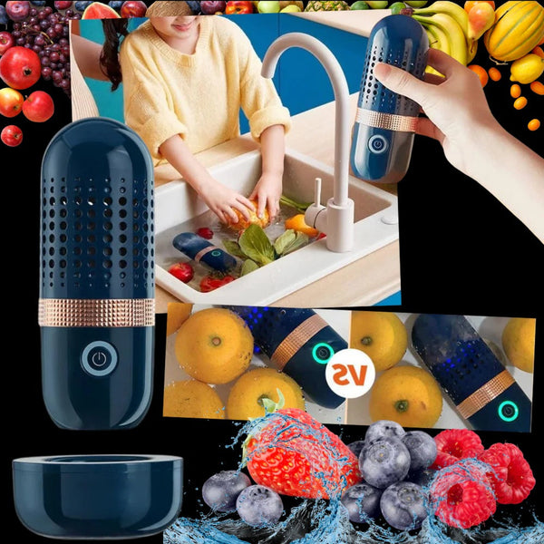 Kabelloses Reinigungsgerät für Obst und Gemüse