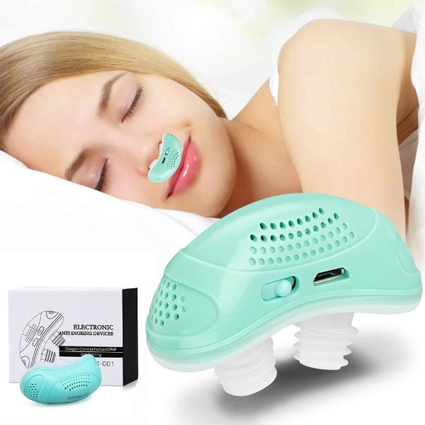 Tragbares Micro-CPAP-Gerät gegen Schlafapnoe und Schnarchen – CPAP-Alternative