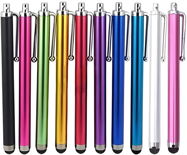 Universeller Touchscreen-Eingabestift mit weichen Gummispitzen - 10 Stück