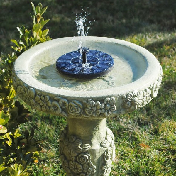 Solarbetriebener Gartenbrunnen - Umweltfreundliches Wasserspiel für den Außenbereich, ideales Geschenk für Gartenliebhaber