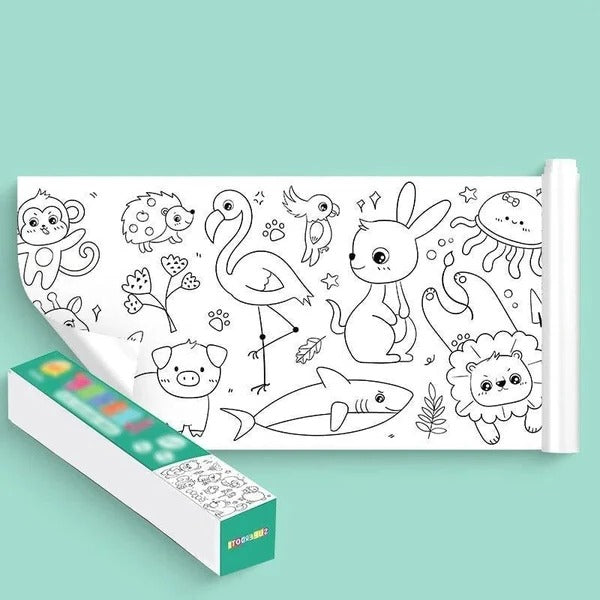 Kreative Malrolle für Kinder
